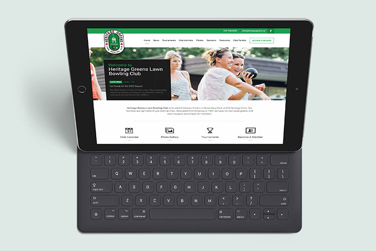 Heritage Greens Website